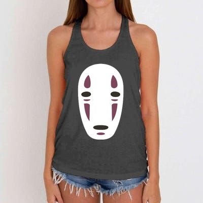 No Face Spirited Away Women's Knotted Racerback Tank