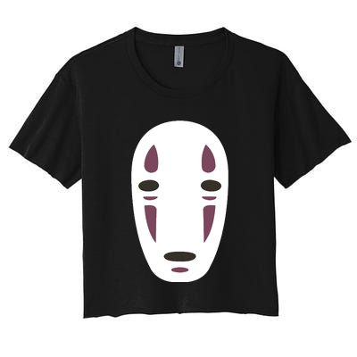 No Face Spirited Away Women's Crop Top Tee