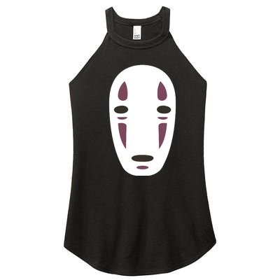 No Face Spirited Away Women's Perfect Tri Rocker Tank