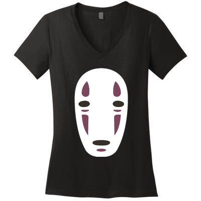 No Face Spirited Away Women's V-Neck T-Shirt