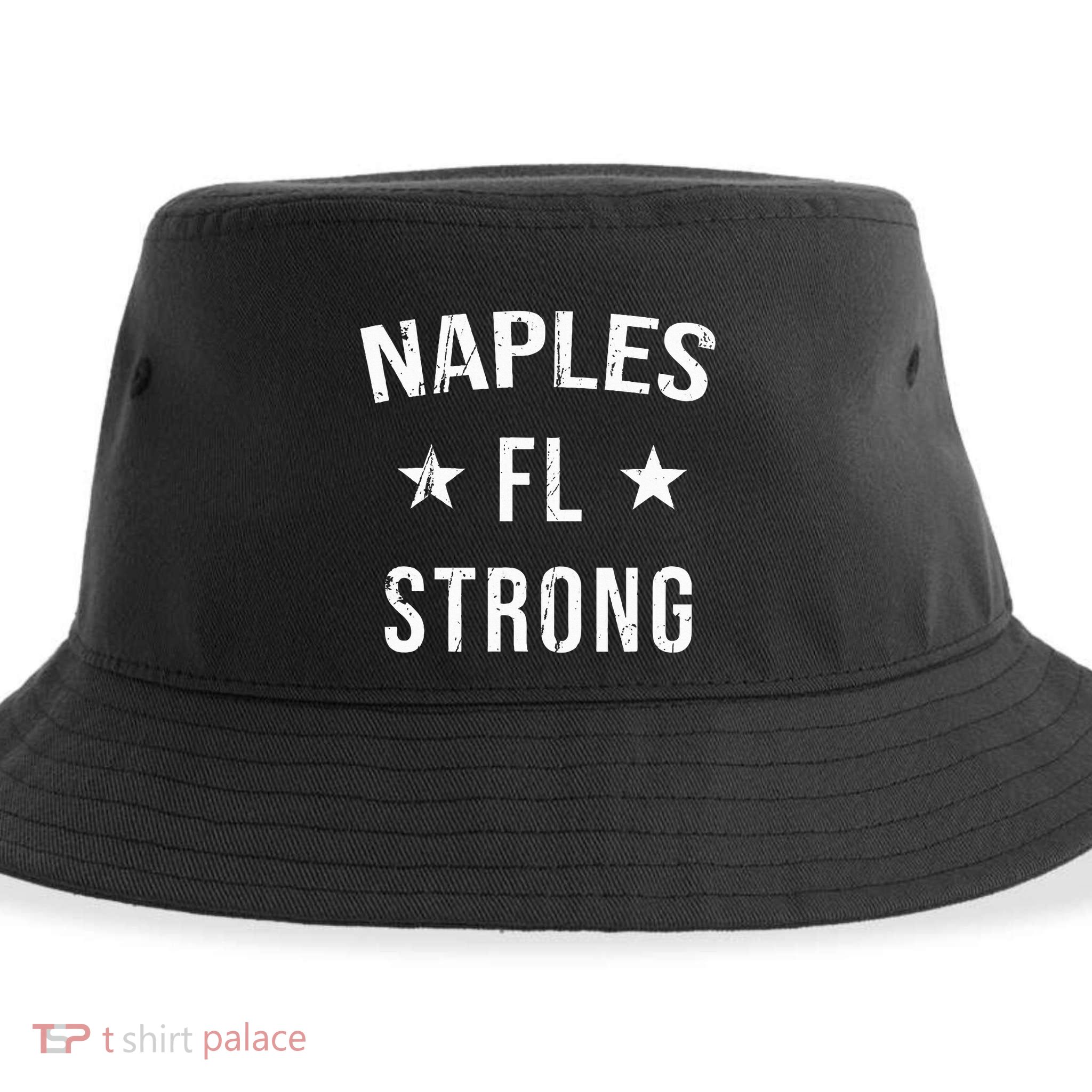 Naples Fl Strong Hometown Souvenir Vacation Florida Sustainable Bucket Hat