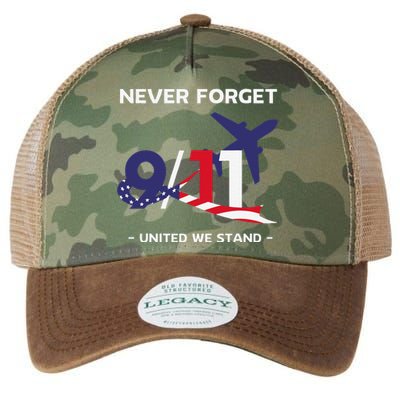 Never Forget September 11 2001 Memorial Day American Flag Gift Legacy Tie Dye Trucker Hat