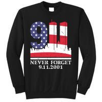 Never Forget September 11 2001 Memorial Day American Flag Sweatshirt