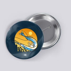 Needle Fish Sunset Button