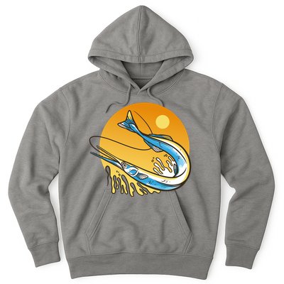 Needle Fish Sunset Hoodie