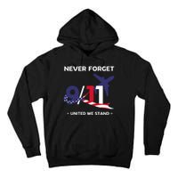 Never Forget September 11 2001 Memorial Day American Flag Tall Hoodie