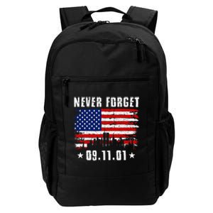 Never Forget September 11 2001 Memorial Day Daily Commute Backpack