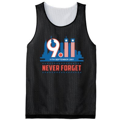 Never Forget September 11 2001 Memorial Day American Flag Mesh Reversible Basketball Jersey Tank