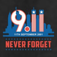 Never Forget September 11 2001 Memorial Day American Flag Hat