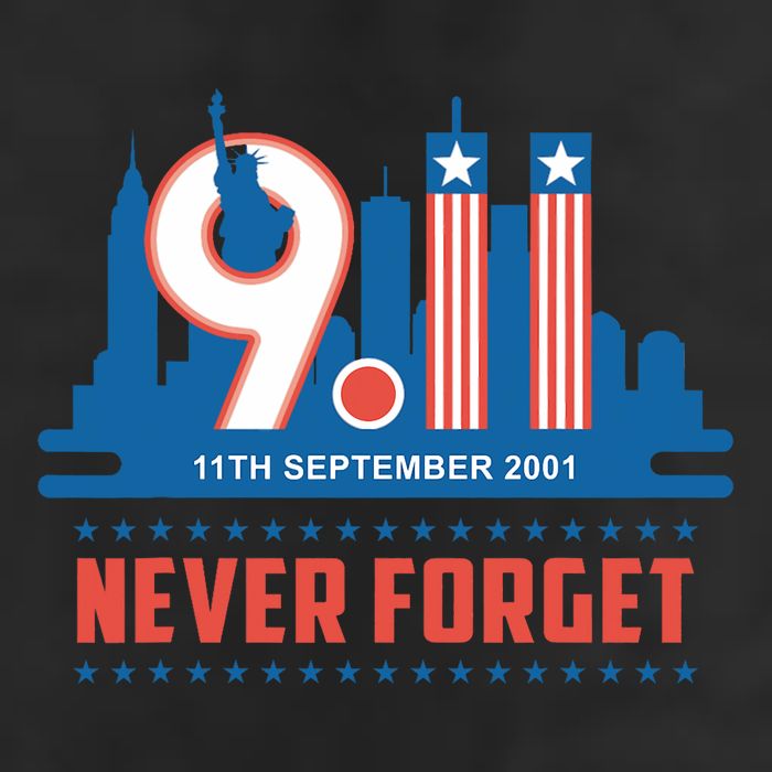 Never Forget September 11 2001 Memorial Day American Flag Hat