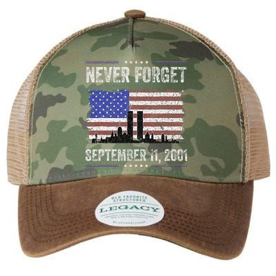 Never Forget September 11 2001 Memorial Day Legacy Tie Dye Trucker Hat