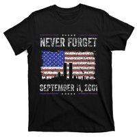 Never Forget September 11 2001 Memorial Day T-Shirt