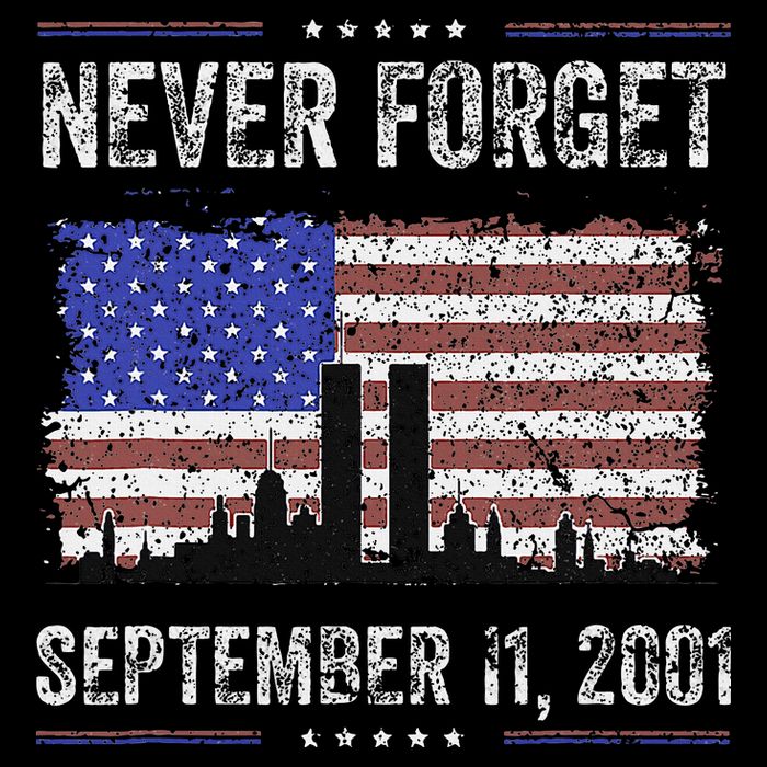 Never Forget September 11 2001 Memorial Day City Backpack