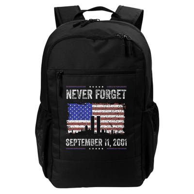 Never Forget September 11 2001 Memorial Day Backpack