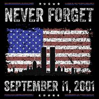 Never Forget September 11 2001 Memorial Day 16 in Basic Backpack