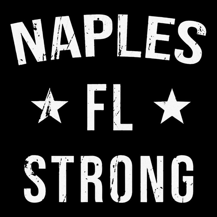 Naples FL Strong Hometown Souvenir Vacation Florida Doggie Tank