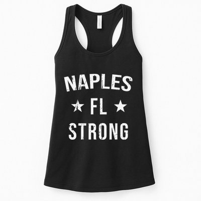 Naples FL Strong Hometown Souvenir Vacation Florida Womens Tank Top