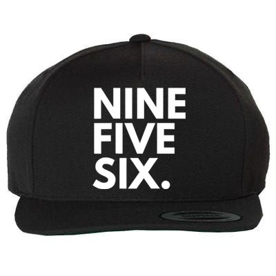 NINE FIVE SIX Area Code 956 Laredo TX Texas USA Wool Snapback Cap