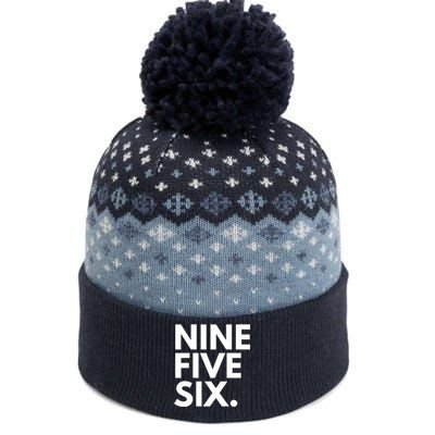 NINE FIVE SIX Area Code 956 Laredo TX Texas USA The Baniff Cuffed Pom Beanie