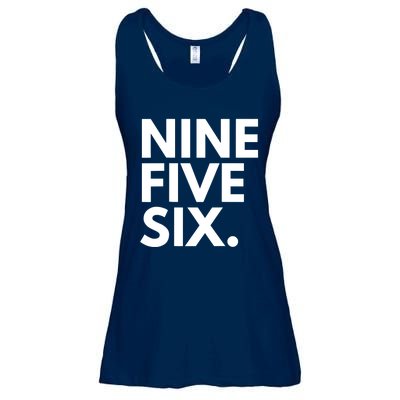 NINE FIVE SIX Area Code 956 Laredo TX Texas USA Ladies Essential Flowy Tank