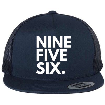 NINE FIVE SIX Area Code 956 Laredo TX Texas USA Flat Bill Trucker Hat