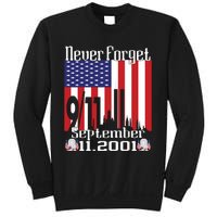 Never Forget September 11 2001 Memorial Day American Flag Sweatshirt