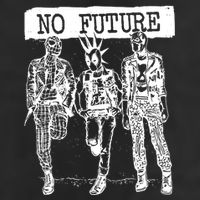 No Future Superhero Punk 7 Panel Mesh Trucker Snapback Hat