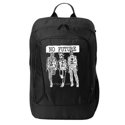 No Future Superhero Punk City Backpack