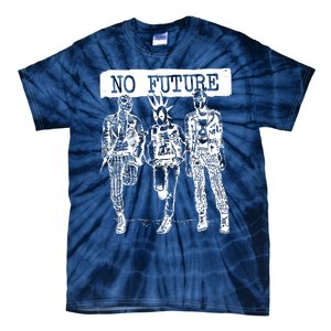 No Future Superhero Punk Tie-Dye T-Shirt