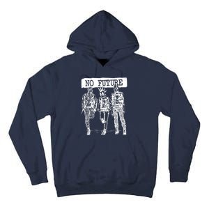 No Future Superhero Punk Tall Hoodie