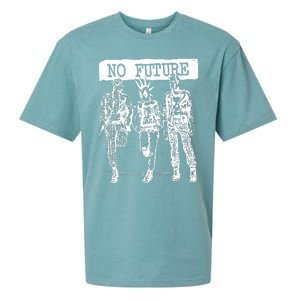 No Future Superhero Punk Sueded Cloud Jersey T-Shirt