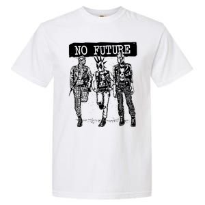 No Future Superhero Punk Garment-Dyed Heavyweight T-Shirt