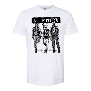 No Future Superhero Punk Softstyle CVC T-Shirt