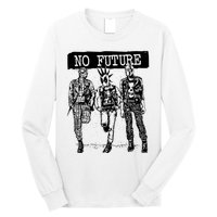 No Future Superhero Punk Long Sleeve Shirt