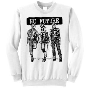 No Future Superhero Punk Sweatshirt