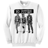 No Future Superhero Punk Sweatshirt