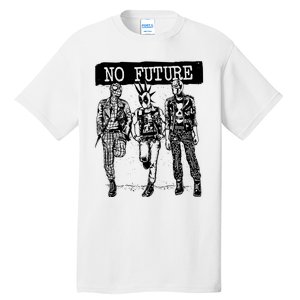 No Future Superhero Punk Tall T-Shirt