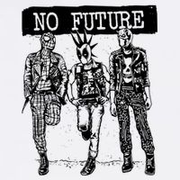 No Future Superhero Punk Adult Drive Performance Visor