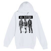 No Future Superhero Punk Premium Pullover Hoodie