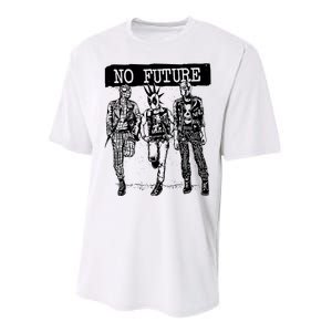 No Future Superhero Punk Performance Sprint T-Shirt