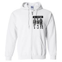 No Future Superhero Punk Full Zip Hoodie