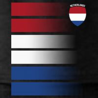 Nederland Flag Sport Logo Ladies PosiCharge Tri-Blend Wicking Draft Hoodie Tank
