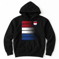 Nederland Flag Sport Logo Hoodie