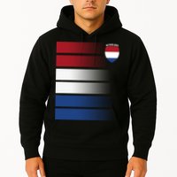 Nederland Flag Sport Logo Hoodie