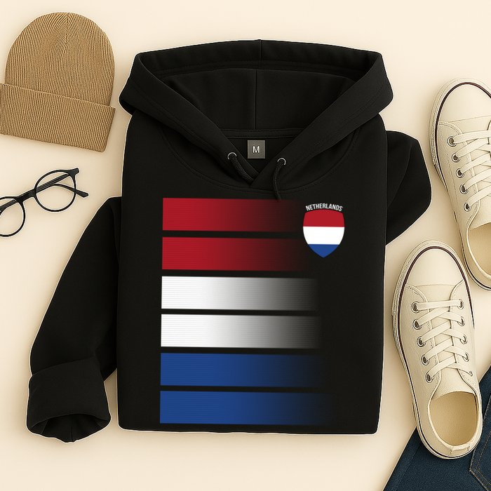 Nederland Flag Sport Logo Hoodie