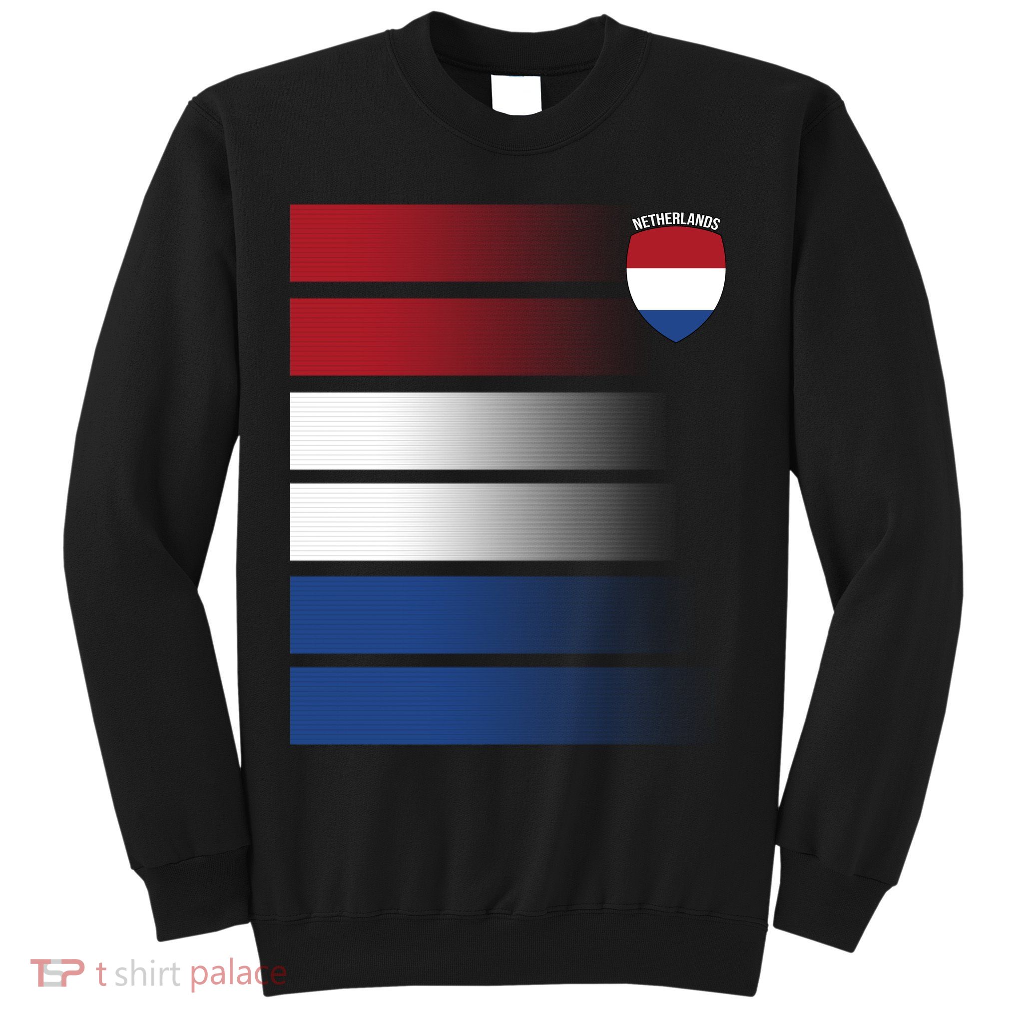 Nederland Flag Sport Logo Sweatshirt