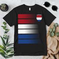Nederland Flag Sport Logo Premium T-Shirt
