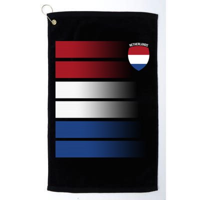 Nederland Flag Sport Logo Golf Towel