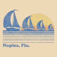 Naples Fl Sailboat T Vintage 80s Sunset Bag