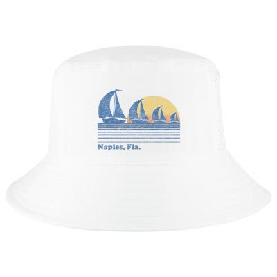 Naples Fl Sailboat T Vintage 80s Sunset Cool Comfort Performance Bucket Hat